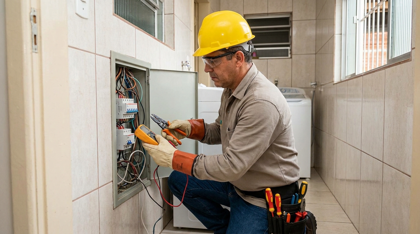 Instalação de Disjuntor Residencial em Piracicaba‑SP